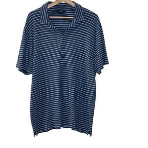 VINCE  MEN'S  STRIPED COTTON  POLO‎ SHIRT SIZE XL/TG
